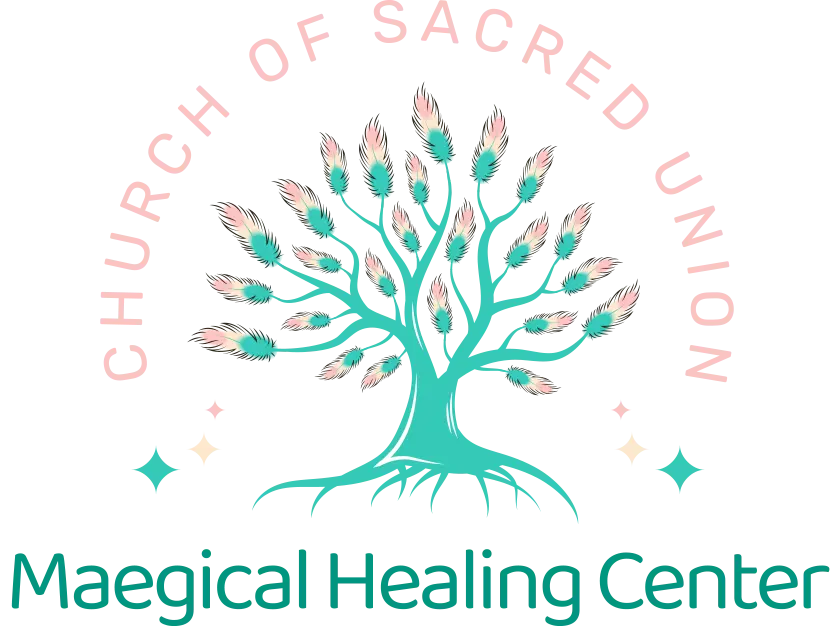 Maegical Healing Center logo.